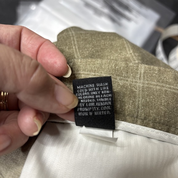 Pro Tour Men's Cool Play Golf Shorts Brown Plaid Size 38 10"inseam - Picture 6 of 9